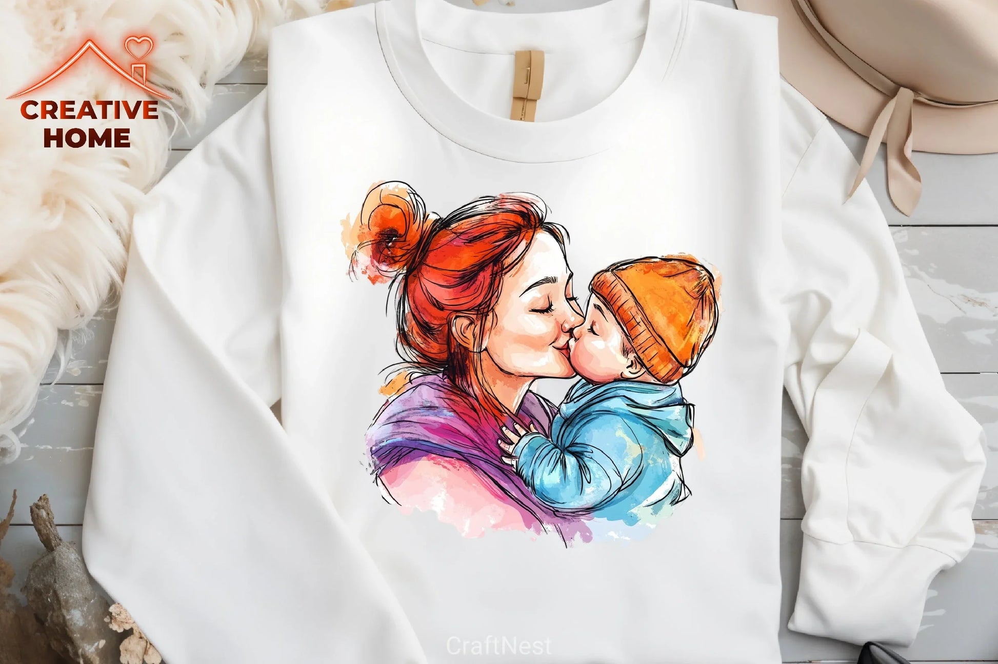 Mom Cute Mother Clipart Bundle - CraftNest - Digital Crafting and Art