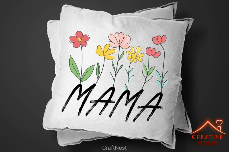 Mom Hand Lettered SVG Bundle - CraftNest - Digital Crafting and Art