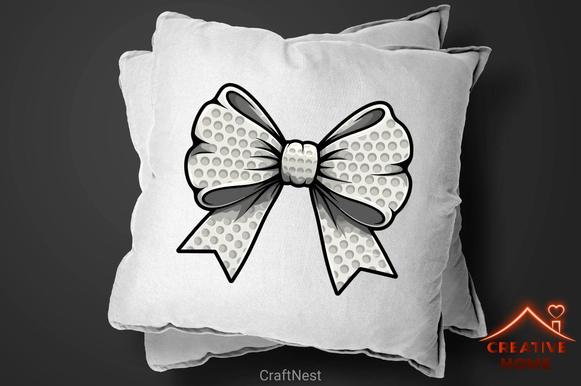 Golf Ball Bow Design Clipart Bundle - CraftNest - Digital Crafting and Art