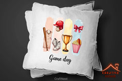 Baseball College Brushstrokes Clipart Bundle - CraftNest - Digital Crafting and Art