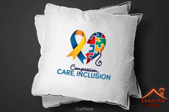 Down Syndrome & Autism Nurse Support Clipart Bundle 1 - CraftNest - Digital Crafting and Art