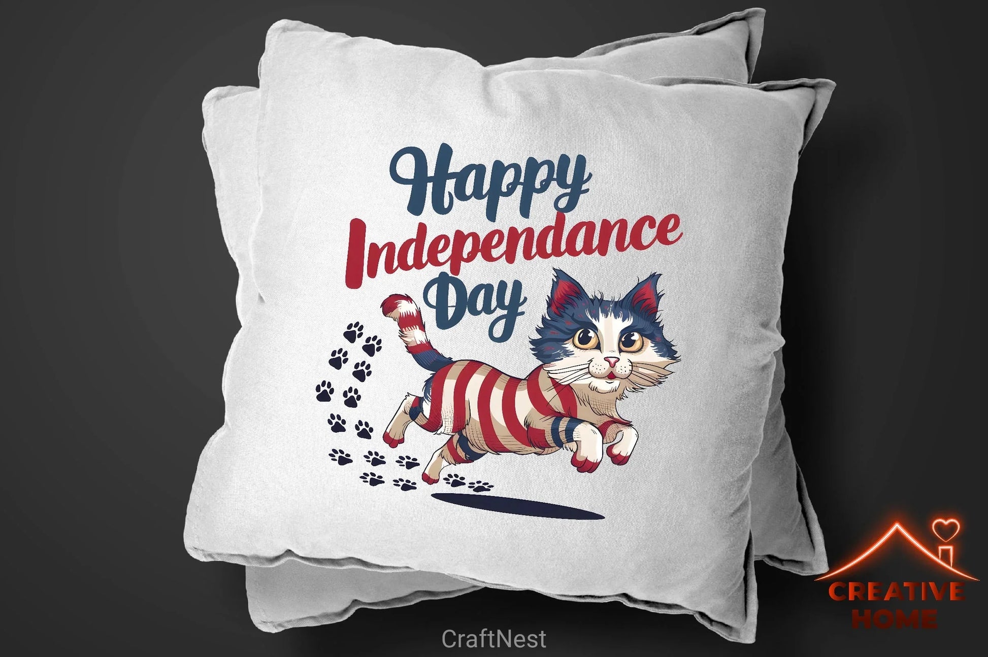 Independence Day Patriotic Cat Clipart Bundle - CraftNest - Digital Crafting and Art