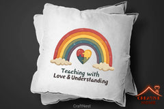 Down Syndrome & Autism Rainbow Clipart Bundle 1 - CraftNest - Digital Crafting and Art