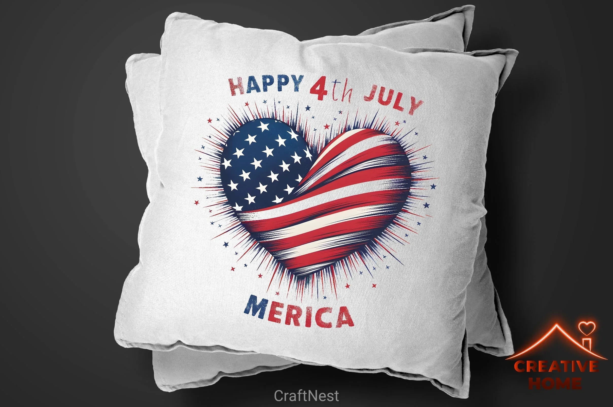 Patriotic Heart Clipart Bundle 2 - CraftNest - Digital Crafting and Art