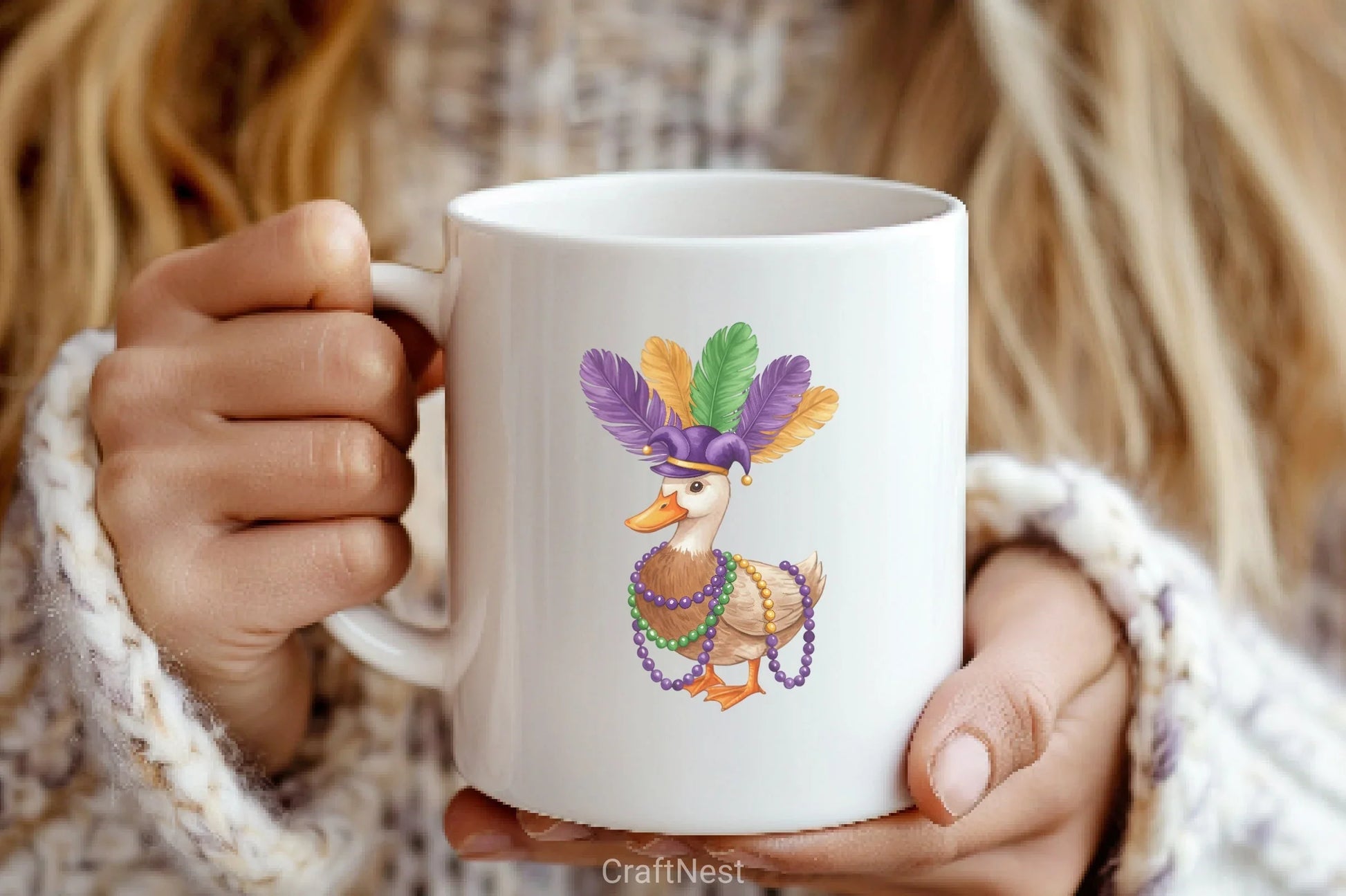 Mardi Gras Duck Clipart Bundle - CraftNest - Digital Crafting and Art