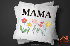 Floral Mama Clipart Bundle - CraftNest - Digital Crafting and Art