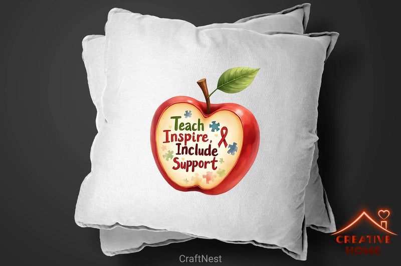 Teach Love Inspire Clipart Bundle - CraftNest - Digital Crafting and Art