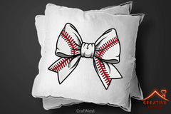 Baseball Stitch Bow Clipart Bundle - CraftNest - Digital Crafting and Art