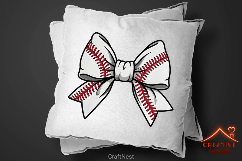 Baseball Stitch Bow Clipart Bundle - CraftNest - Digital Crafting and Art