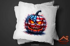Gothic 4th July Pumpkin Clipart Bundle - CraftNest - Digital Crafting and Art