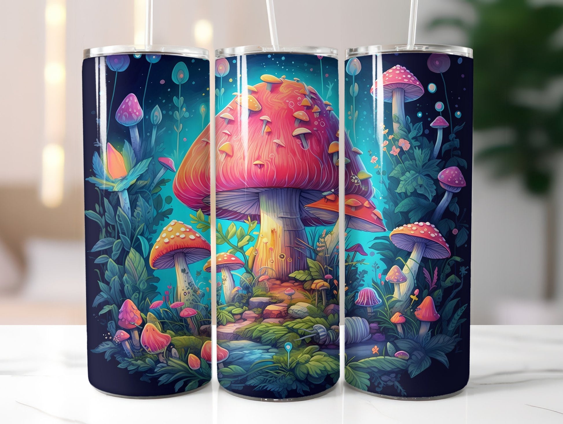 Magic Mushroom Tumbler Wrap - CraftNest