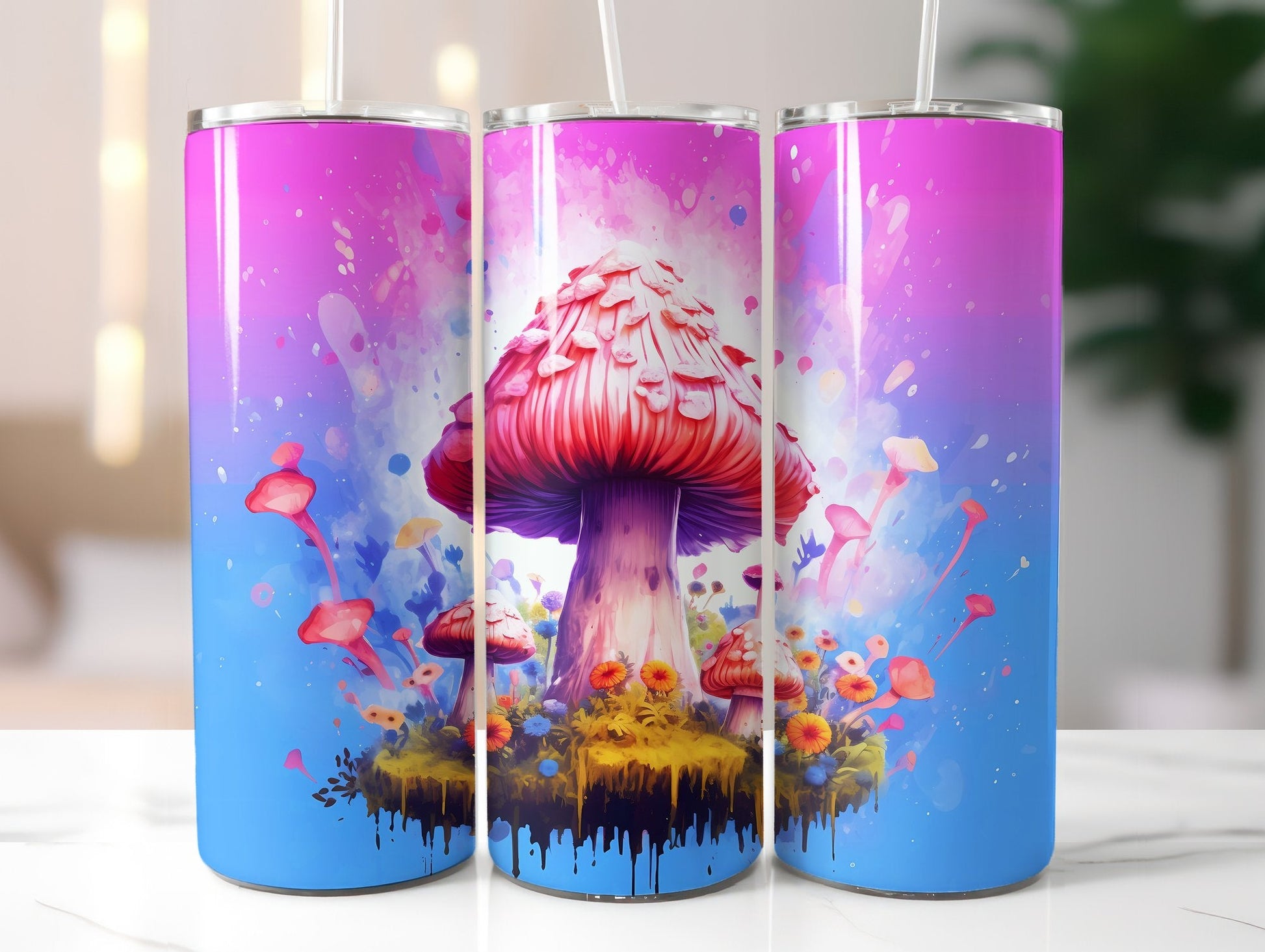 Magic Mushroom Tumbler Wrap - CraftNest