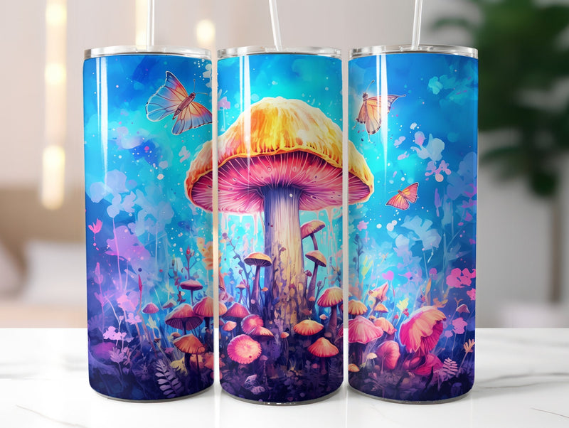 Fantastic Magic Mushroom Tumbler Wrap - CraftNest