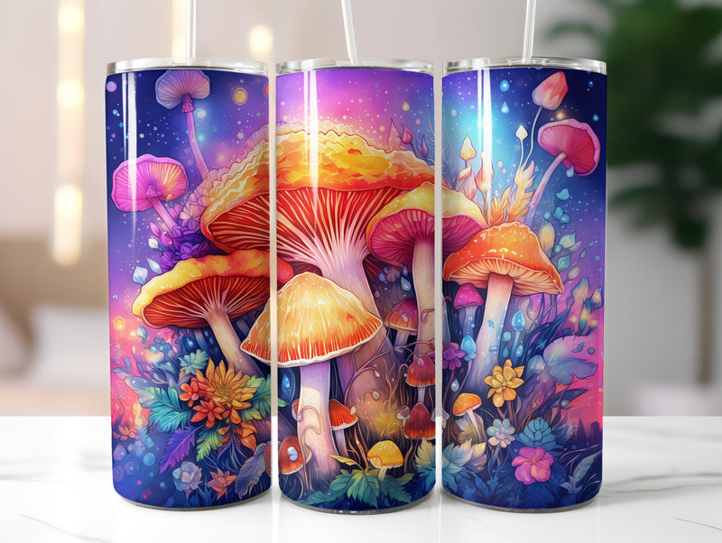 Fantastic Magic Mushroom Tumbler Wrap - CraftNest