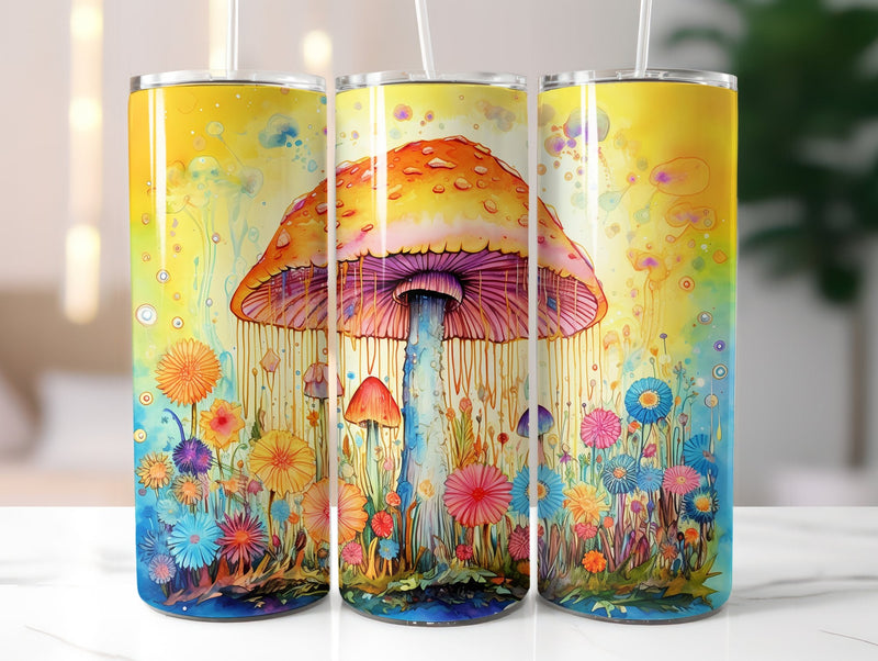 Fantastic Magic Mushroom Tumbler Wrap - CraftNest