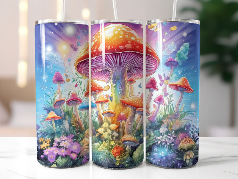 Fantastic Magic Mushroom Tumbler Wrap - CraftNest