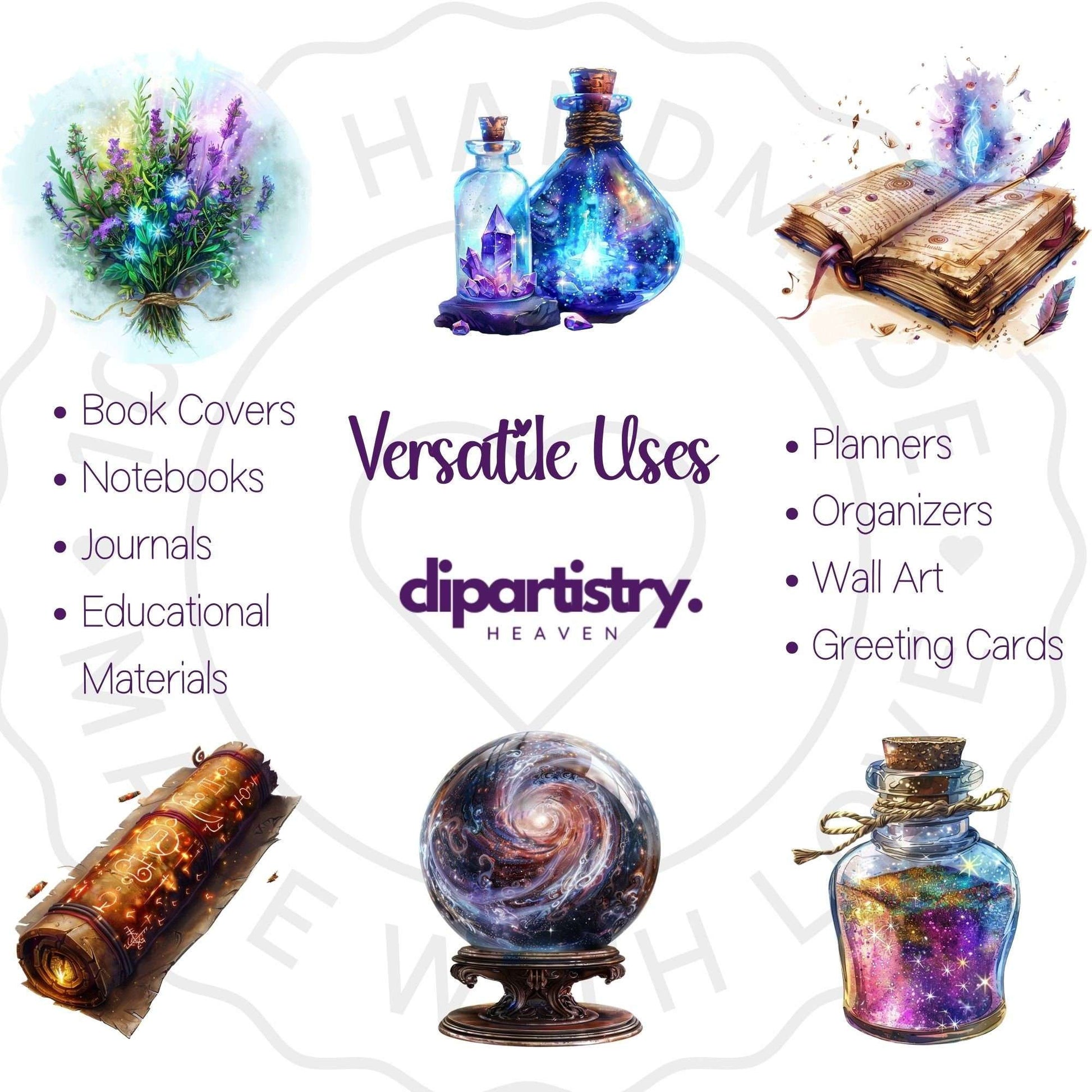 Magical Elements Fairytale Clipart - CraftNest - Digital Crafting and Art