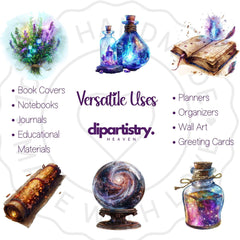 Magical Elements Fairytale Clipart - CraftNest - Digital Crafting and Art