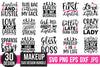Makeup SVG Bundle 11