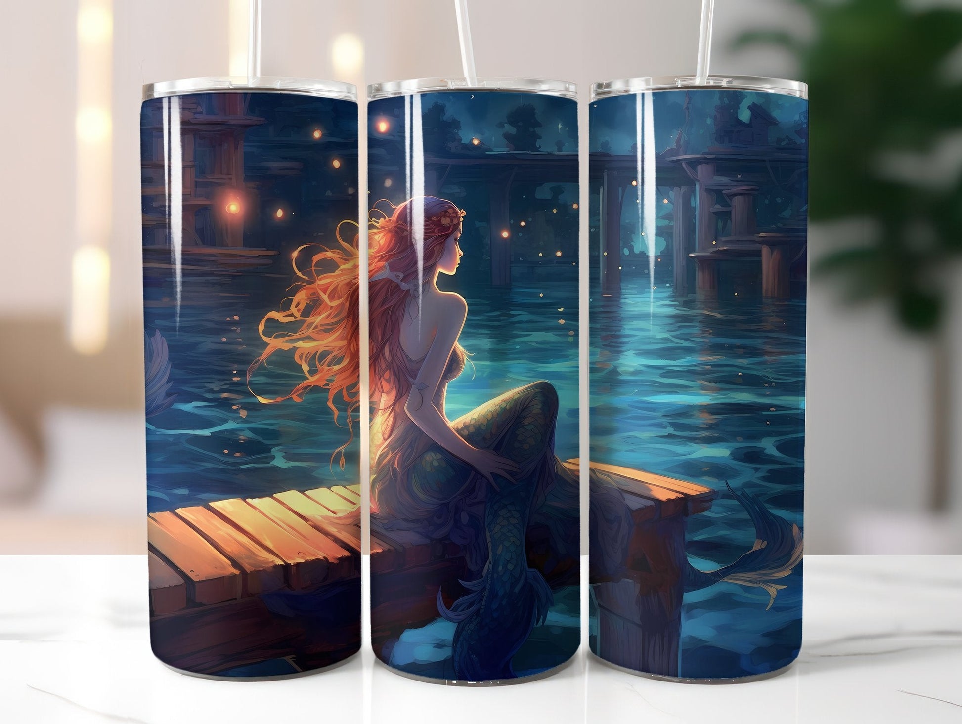 Mermaid Tumbler Wrap - CraftNest