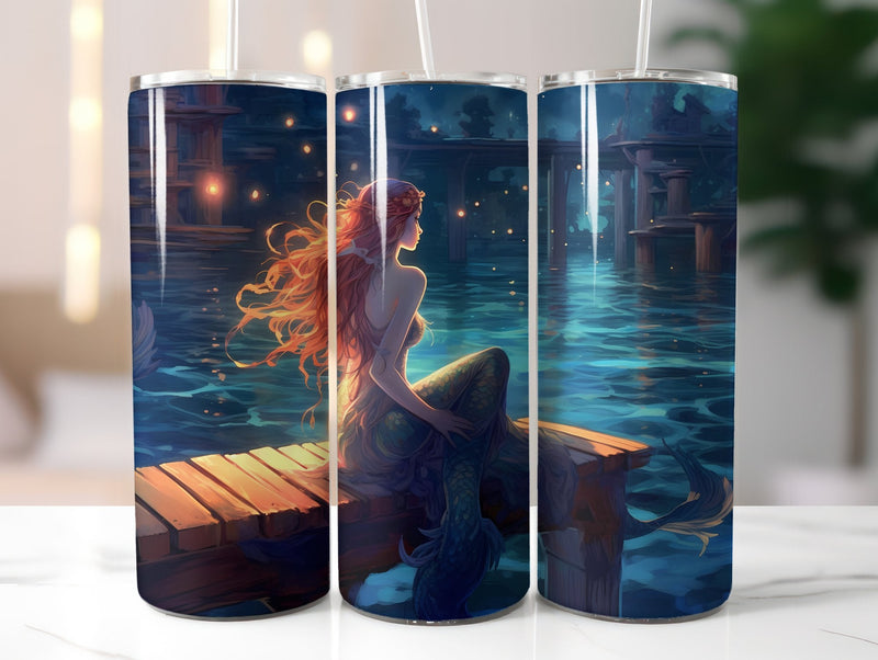 Mermaid Tumbler Wrap - CraftNest