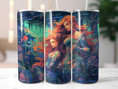 Mermaid Tumbler Wrap - CraftNest