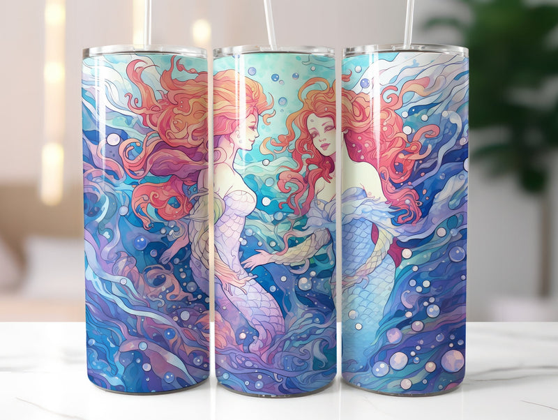 Mermaid Tumbler Wrap - CraftNest