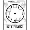 Missing Time Clock Cut and Paste Worksheets