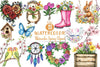 Spring Clipart Bundle