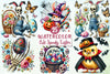 Cute Spooky Easter Clipart Bundle