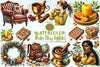 Winter Citrus Clipart Bundle