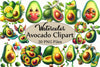 Avocado Clipart Bundle