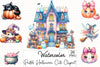 Pastel Halloween Clipart Bundle