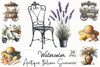Antique Italian Summer Clipart Bundle