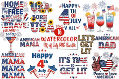 4th of July Clipart Bundle 4 - CraftNest - Digital Crafting and Art