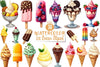 Ice Cream Clipart Bundle