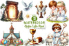 Christian Easter Clipart Bundle