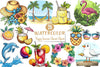 Happy Summer Clipart Bundle