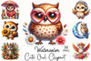 Cute Owl Clipart Bundle