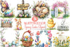 Spring Easter Clipart Bundle
