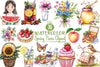 Spring Picnic Clipart Bundle