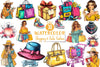 Shopping & Sales Fashion Clipart Bundle