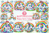 Rainbow Unicorn Fantasy Clipart Bundle
