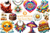 Hippie Summer Clipart Bundle