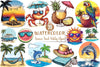 Summer Beach Clipart Bundle