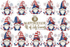 4th of July Gnomes Clipart Bundle