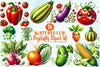 Vegetables Clipart Bundle