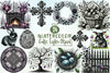 Gothic Easter Clipart Bundle