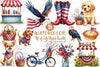 4th of July Clipart Bundle