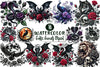 Gothic Animals Clipart Bundle